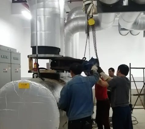 製冷廠設備清洗使用手拉九一看片在线看起吊